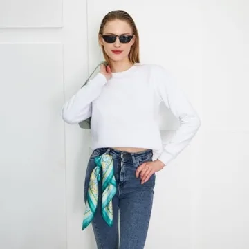 Chic dscarf Women’s Neck Scarf 21x21 for Stylish Looks