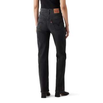 Levi's Women's Ribcage Straight Full Length Jeans, Say No Go, 26