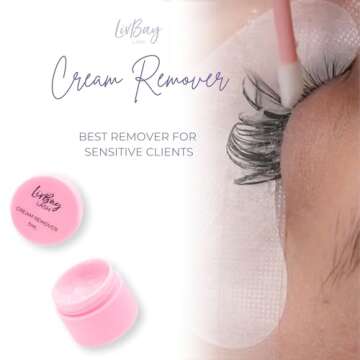 LivBay Lash Remover for Easy Eyelash Adhesive Removal