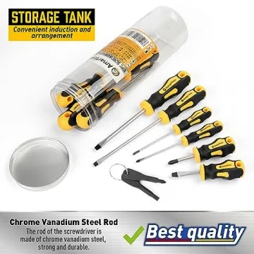 Amartisan Magnetic Screwdriver Set 10-Piece