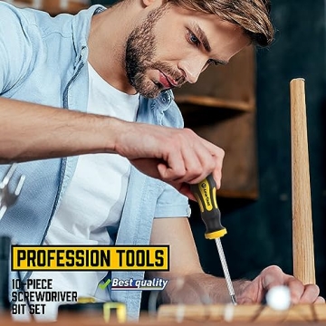 Amartisan Magnetic Screwdriver Set 10-Piece