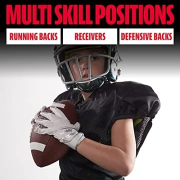 Ultra Grip Football Receiver Gloves by Franklin Sports