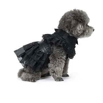 EOILFM Pet Dress for Dogs and Cats - Cute Halloween Costume