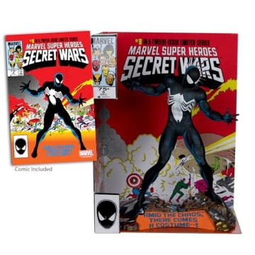 McFarlane Toys Spider-Man 1:6 Scale Collectible with Comic and Scene