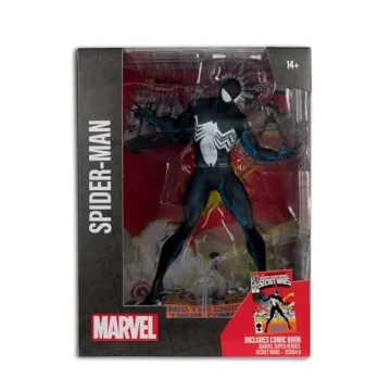 McFarlane Toys Spider-Man 1:6 Scale Collectible with Comic and Scene