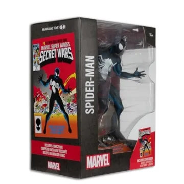 McFarlane Toys Spider-Man 1:6 Scale Collectible with Comic and Scene