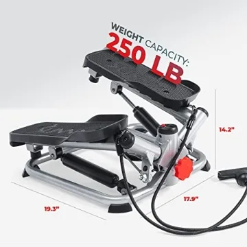 Sunny Health & Fitness Twist Stepper for Home Gym