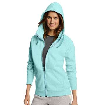 Champion Women's Fleece Full-Zip Hoodie
