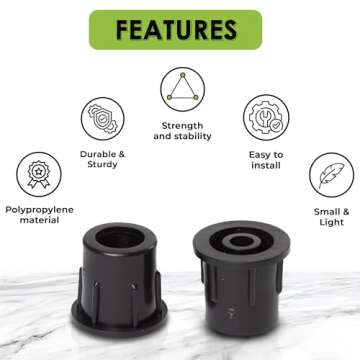 FENCE & DECK RITE Durable Baluster Connectors for Easy Installing