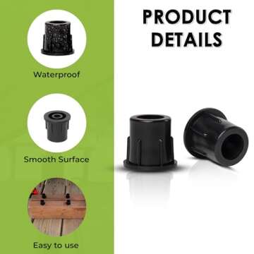 FENCE & DECK RITE Durable Baluster Connectors for Easy Installing