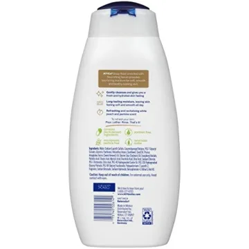 NIVEA White Peach & Jasmine Body Wash - 20 Oz