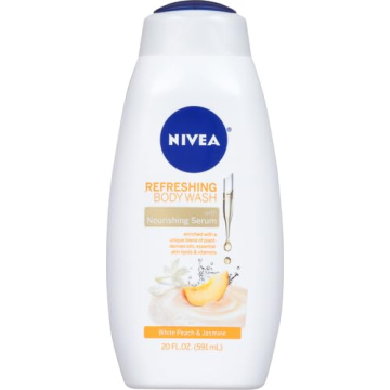 NIVEA White Peach & Jasmine Body Wash - 20 Oz