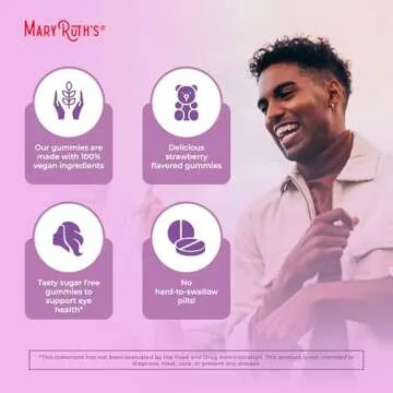 MaryRuth Eye Care Gummies for Optimal Eye Health