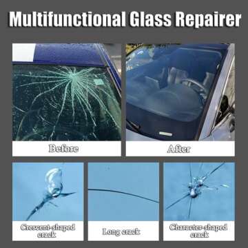 2025 Windshield Crack Repair Kit for Effortless Fixes
