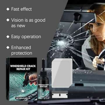 2025 Windshield Crack Repair Kit for Effortless Fixes