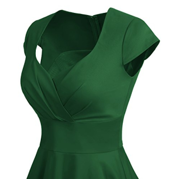 Elegant Green Vintage Cocktail Dress for All Occasions
