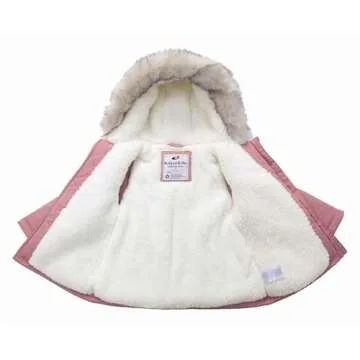 Stylish Rokka&Rolla Water-Resistant Baby Puffer Jacket