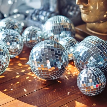 Mirror Disco Balls Set - Sparkle for Every Occasion!
