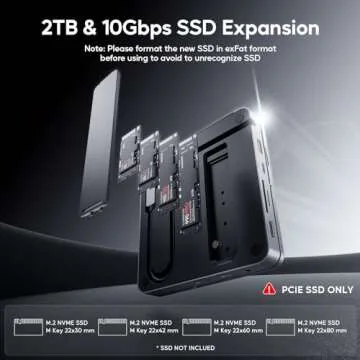 USB C Hub for iPad Pro, PULWTOP Docking Station for iPad, 4K@60Hz HDMI, 100W PD Aluminum Hub with SSD Enclosure, Stand Dock for iPad, iPad Hub for iPad Pro/iPad Mini 6th Gen,not support lightning port