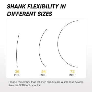 HANSHAN Flexible Installer Drill Bit for Easy Wire Installation