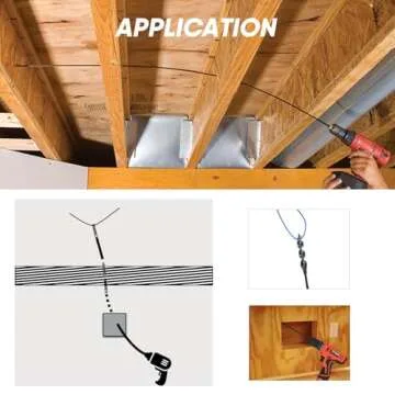 HANSHAN Flexible Installer Drill Bit for Easy Wire Installation