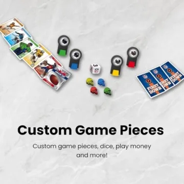 NFL-Opoly Junior Board Game for Ages 6+ - Collector's Edition