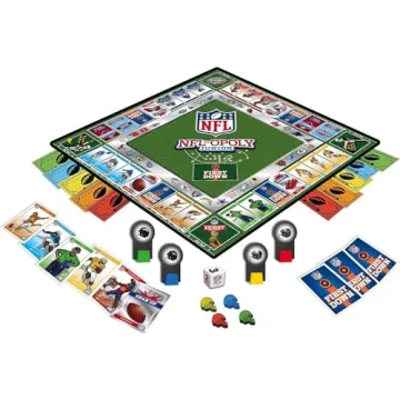 NFL-Opoly Junior Board Game for Ages 6+ - Collector's Edition