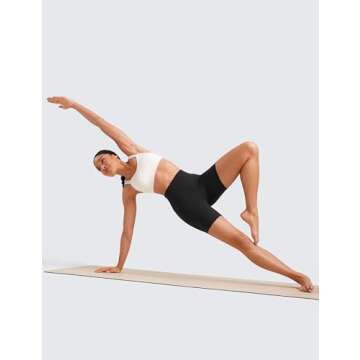CRZ YOGA ButterLuxe Biker Shorts for Women - Stylish Comfort
