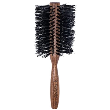 Spornette Italian Rounder Boar Bristle Round Hair Brush - Perfect for Styling & Volumizing