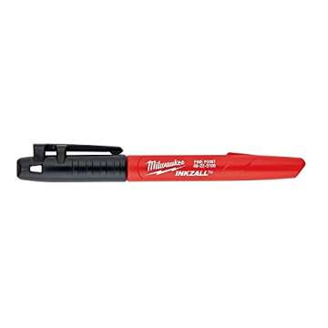 Milwaukee 48-22-3105 Black Fine Point Inkzall Marker (1 pair)