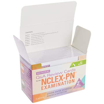 Saunders Q&A Review Cards for Comprehensive NCLEX-PN Prep