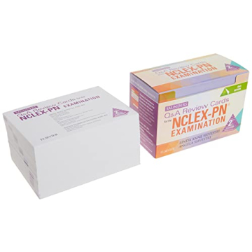 Saunders Q&A Review Cards for Comprehensive NCLEX-PN Prep