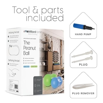 Milliard Peanut Ball Variety Pack for Fitness and Therapy