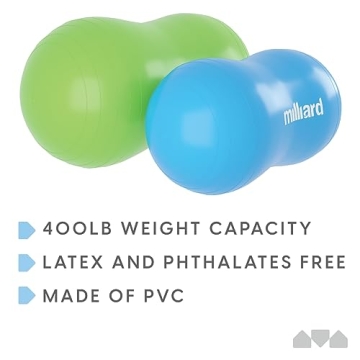 Milliard Peanut Ball Variety Pack for Fitness and Therapy