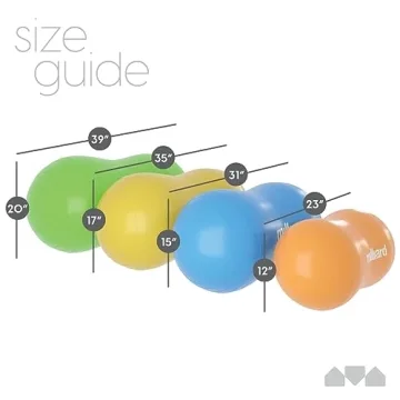 Milliard Peanut Ball Variety Pack for Fitness and Therapy