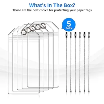 5 Pack Luggage Tags for Carnival, NCL, Princess Cruises