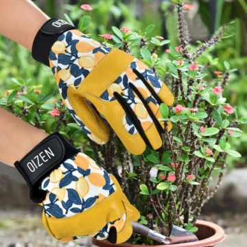 OIZEN Stylish Thorn Proof Gardening Gloves for All