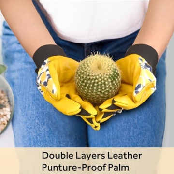 OIZEN Stylish Thorn Proof Gardening Gloves for All