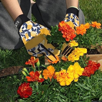 OIZEN Stylish Thorn Proof Gardening Gloves for All