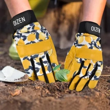 OIZEN Stylish Thorn Proof Gardening Gloves for All