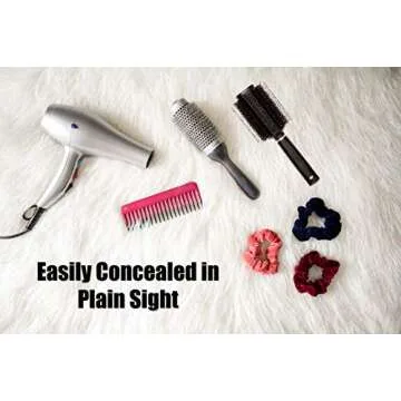 Diversion Safe Hair Brush by Stash-it, Can Safe to Hide Money, Jewelry, or Valuables with Discreet S...