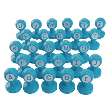 Colorations Alphabet Dough Stampers Set for Kids