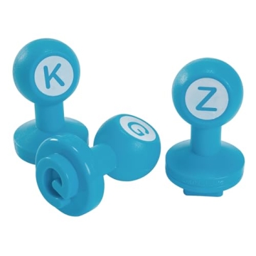 Colorations Alphabet Dough Stampers Set for Kids