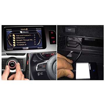 Bovee tune2air Wireless Car Kit for AUDI, VW, MB - Music Interface Adaptor for in car iPod Integrati...