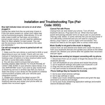 Bovee Tune2Air Wireless Car Kit for Audi VW MB