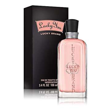 LUCKY You Perfume for Women, Eau de Toilette Day or Night Spray with Fresh Flower Citrus Scent Brand...