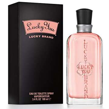 LUCKY You Perfume for Women, Eau de Toilette Day or Night Spray with Fresh Flower Citrus Scent Brand, You Women's Body Mist, Eau de Toilette Spray, Day or Night Fragrance