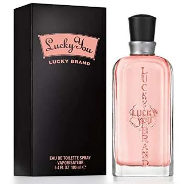 LUCKY You Perfume for Women, Eau de Toilette Day or Night Spray with Fresh Flower Citrus Scent Brand, You Women's Body Mist, Eau de Toilette Spray, Day or Night Fragrance