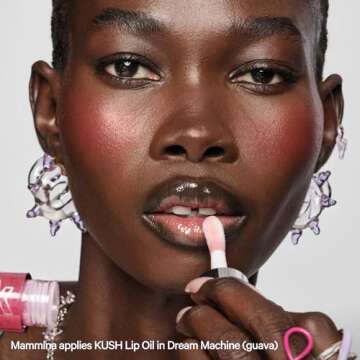 Milk Makeup KUSH Best Buds Lip Duo - Hydrating Lip Oil Set - Includes 2 Tints: Green Dragon + Dream Machine - Lightweight, Non Greasy, Non Sticky - Vegan, Cruelty Free