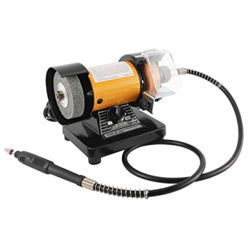 3" Mini Bench Grinder Polisher with Flexible Shaft